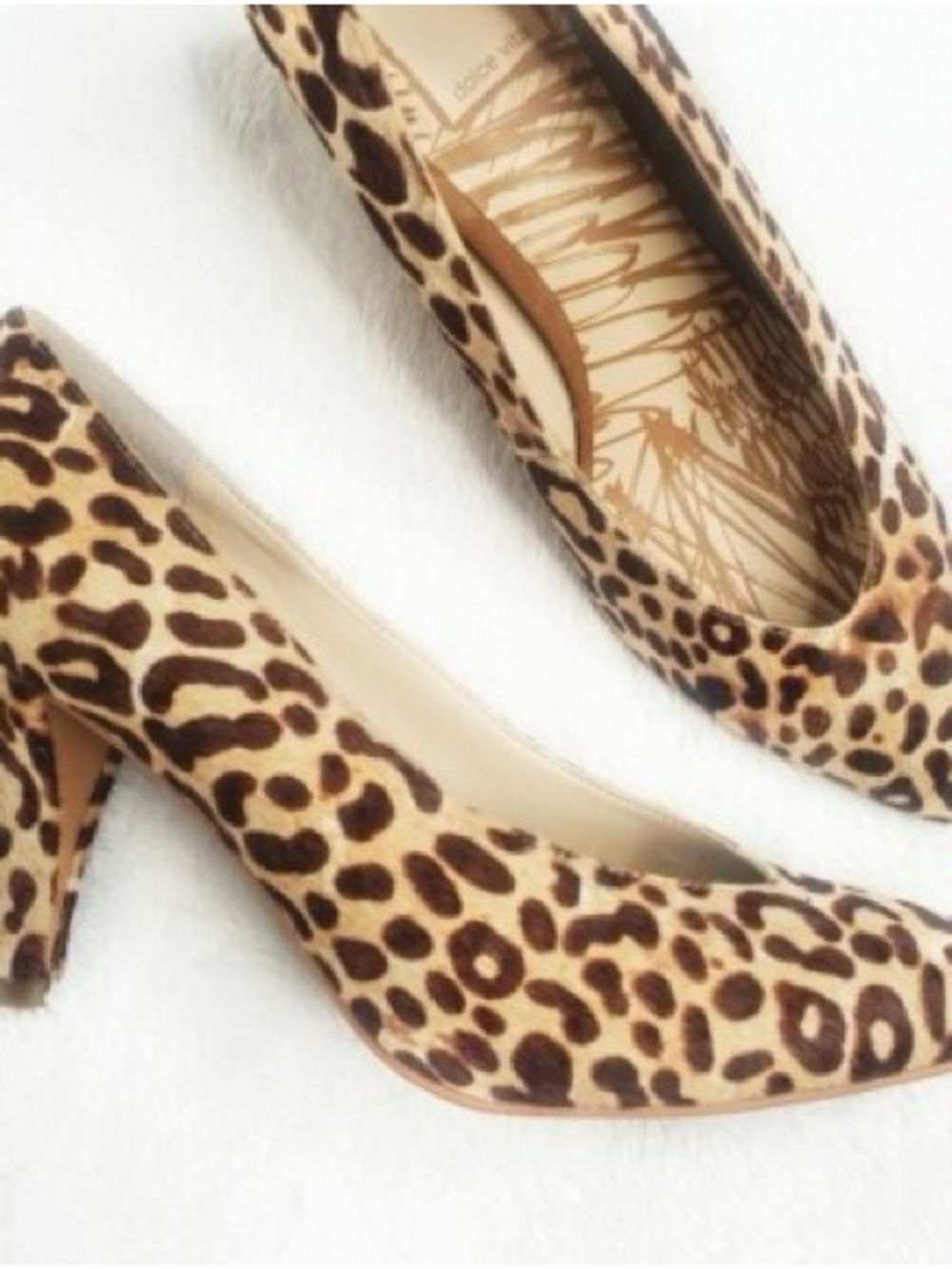 Dolce Vita Animal  Print Mid Heel Pumps - Women Size 9